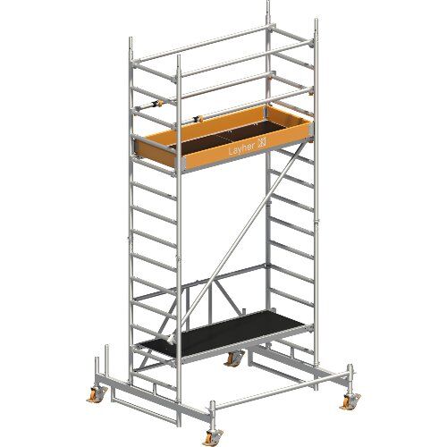  Layher Steigtechnik Layher Zifa P2 mit Uni Telegeländer 12466973