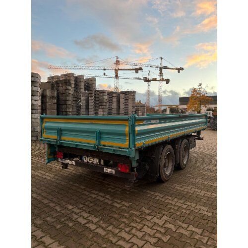  Tandem-Dreiseitenkipper Gebrauchter Blomenröhr 888/14000 Dreiseiten-Kippanhänger – sofort verfügbar in Langenfeld 12467006