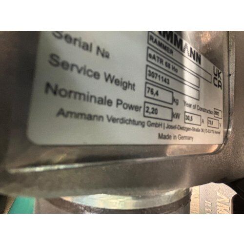  Stampfer Ammann eATR 68 Stampfer Vorführgerät – zu kaufen in Langenfeld 12467000