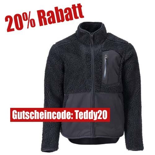  MASCOT Gutscheinaktion: MASCOT Faserpelz Jacke mit Reißverschluss Gr. S in Schwarzblau 12467050
