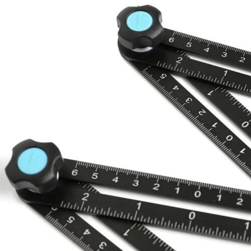  Fliesenlegerbedarf BIHUI Fliesenbohr-Schablone ''Alu 6-Arm'' 12466836