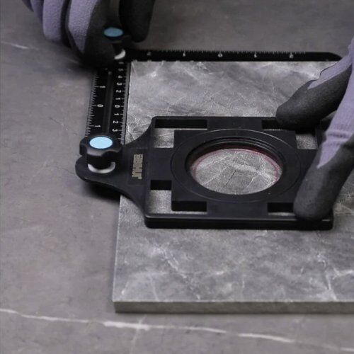  Fliesenlegerbedarf BIHUI Fliesenbohr-Schablone ''Alu 6-Arm'' 12466836