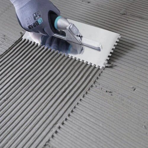  Fliesenlegerbedarf BIHUI Glättekellen-Set gezahnt RS, 280x115mm 6x6 12466840