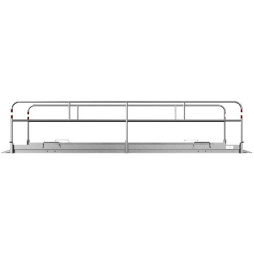  Aluminium Grabenbrücke aus Aluminium Breite: 1,30 m Länge: ca. 5,50 m 12467200