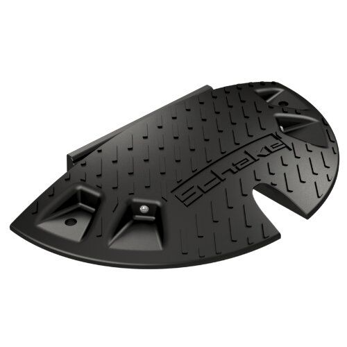  Über und Anfahrschutz Bodenschwelle Typ NOX Endstück - mit Adapter schwarz Höhe: 50 mm, Geschwindigkeitsbegrenzung: 20 km/h, Belastung: 26t 12467214