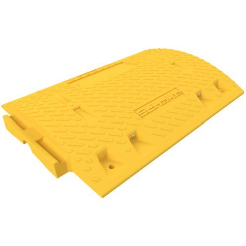  Über und Anfahrschutz Bodenschwelle Typ NOX Mittelstück gelb Höhe: 60 mm, Geschwindigkeitsbegrenzung: 10 km/h, Belastung: 20t 12467222