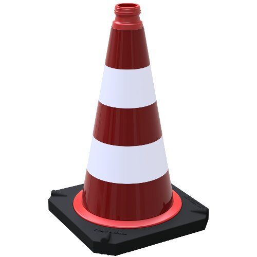  Leitkegel Leitkegel zweiteilig nach TL Folie Typ 1 Höhe: 500 mm 12450201