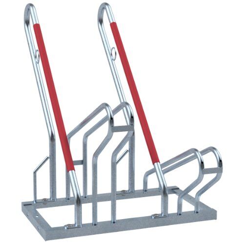  Reihenanlagen Fahrradständer mit Anlehnbügel 2 Einstellplätze Länge: 700 mm 12467247