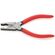  Kombizangen KNIPEX 03 01 140 Kombizange mit Kunststoff überzogen schwarz atramentiert 140 mm 12381031