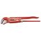  Rohrzangen S-Maul-Rohrzange S-Maul-Rohrzange, rot lackiert, poliert, 2" 50,8 mm 12451002