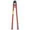  VDE-Kabel-, Kabel-, Drahtseilscheren, Messer Drahtseilschere Drahtseilschere, rot lackiert, 700 mm 12451309
