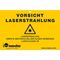  Nedo Zubehör Nedo Laserwarnschild 12445348