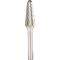  Rundkegelform HF 100 L Hartmetallfräser, 12,7 x 32 x 6 mm Spezialverzahnung Stahl 12457849