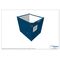  Containex Sanitärcontainer Containex 10' WC-CONTAINER barrierefrei "zertifiziert nach DIN 18040-1:2010-10" - blau 1238783