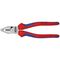  Kraft-Kombizangen KNIPEX 02 02 180 Kraft-Kombizange mit Mehrkomponenten-Hüllen schwarz atramentiert 180 mm 12381039