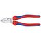  Kraft-Kombizangen KNIPEX 02 05 180 Kraft-Kombizange mit Mehrkomponenten-Hüllen verchromt 180 mm 12381049