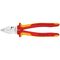  Kraft-Kombizangen KNIPEX 02 06 225 Kraft-Kombizange isoliert mit Mehrkomponenten-Hüllen, VDE-geprüft verchromt 225 mm 12381044