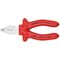  Kombizangen Kombizangen KNIPEX 03 07 160 Kombizange tauchisoliert, VDE-geprüft verchromt 160 mm 12381023