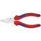  Spitz-Kombizangen KNIPEX 08 25 145 Spitz-Kombizange mit Mehrkomponenten-Hüllen verchromt 145 mm 12381053