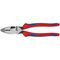  Kraft-Kombizangen "Lineman's Pliers" amerikanisches Modell KNIPEX 09 02 240 Kraft-Kombizange "Lineman's Pliers" amerikanisches Modell mit Mehrkomponenten-Hüllen schwarz atramentiert 240 mm 12381059