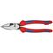  Kraft-Kombizangen "Lineman's Pliers" amerikanisches Modell KNIPEX 09 02 240 T Kraft-Kombizange "Lineman's Pliers" mit Befestigungsöse amerikanisches Modell mit Mehrkomponenten-Hüllen, mit integrierter Befestigungsöse zum Anbringen einer Absturzsicherung schwarz atramentiert 240 mm 12381057