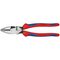  Kraft-Kombizangen "Lineman's Pliers" amerikanisches Modell KNIPEX 09 12 240 Kraft-Kombizange "Lineman's Pliers" amerikanisches Modell mit Mehrkomponenten-Hüllen schwarz atramentiert 240 mm 12381060