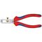  Abisolierzangen universal KNIPEX 11 05 160 Abisolierzange mit Öffnungsfeder, universal mit Mehrkomponenten-Hüllen verchromt 160 mm 12380415