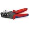  Präzisions-Abisolierzangen mit Formmessern KNIPEX 12 12 14 Präzisions-Abisolierzange mit Formmessern mit Mehrkomponenten-Hüllen brüniert 195 mm 12380336