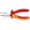  Abmantelungszangen KNIPEX 13 46 165 Abmantelungszange isoliert mit Mehrkomponenten-Hüllen, VDE-geprüft verchromt 165 mm 12380364