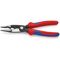  Elektro-Installationszangen KNIPEX 13 82 200 Elektro-Installationszange mit Mehrkomponenten-Hüllen schwarz atramentiert 200 mm 12380317