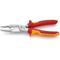  Elektro-Installationszangen KNIPEX 13 86 200 Elektro-Installationszange isoliert mit Mehrkomponenten-Hüllen, VDE-geprüft verchromt 200 mm 12380242