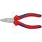  Flachzangen KNIPEX 20 02 140 Flachzange mit Mehrkomponenten-Hüllen schwarz atramentiert 140 mm 12380819