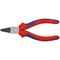  Greifzangen Rundzangen KNIPEX 22 02 140 Rundzange mit Mehrkomponenten-Hüllen schwarz atramentiert 140 mm 12380808