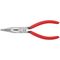  Flachrundzangen mit Schneide (Radiozangen) KNIPEX 25 01 160 Flachrundzange mit Schneide (Radiozange) mit Kunststoff überzogen schwarz atramentiert 160 mm 12380842