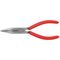  Flachrundzangen mit Schneide (Radiozangen) KNIPEX 25 21 160 Flachrundzange mit Schneide (Radiozange) mit Kunststoff überzogen schwarz atramentiert 160 mm 12380845