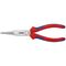  Flachrundzangen mit Schneide (Storchschnabelzangen) KNIPEX 26 12 200 Flachrundzange mit Schneide (Storchschnabelzange) mit Mehrkomponenten-Hüllen schwarz atramentiert 200 mm 12380824