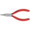  Greifzangen für Feinmechanik KNIPEX 37 11 125 Greifzange für Feinmechanik mit Kunststoff überzogen schwarz atramentiert 125 mm 12380914