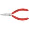  Greifzangen für Feinmechanik KNIPEX 37 33 125 Greifzange für Feinmechanik mit Kunststoff überzogen verchromt 125 mm 12380915