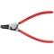  Kombizangen KNIPEX 46 11 A3 Sicherungsringzange für Außenringe auf Wellen mit Kunststoff überzogen schwarz atramentiert 210 mm 12380257