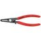  Präzisions-Sicherungsringzangen für Innenringe in Bohrungen KNIPEX 48 41 J21 Präzisions-Sicherungsringzange für Innenringe in Bohrungen mit rutschhemmendem Kunststoff überzogen grau atramentiert 165 mm 12381117