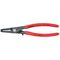 Präzisions-Sicherungsringzangen für Innenringe in Bohrungen KNIPEX 48 41 J31 Präzisions-Sicherungsringzange für Innenringe in Bohrungen mit rutschhemmendem Kunststoff überzogen grau atramentiert 210 mm 12381130