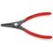  Präzisions-Sicherungsringzangen für Außenringe auf Wellen KNIPEX 49 11 A2 Präzisions-Sicherungsringzange für Außenringe auf Wellen mit rutschhemmendem Kunststoff überzogen grau atramentiert 180 mm 12381135