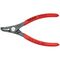  Präzisions-Sicherungsringzangen für Außenringe auf Wellen KNIPEX 49 21 A11 Präzisions-Sicherungsringzange für Außenringe auf Wellen mit rutschhemmendem Kunststoff überzogen grau atramentiert 130 mm 12381149