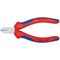  Schneidende Zangen Seitenschneider KNIPEX 70 05 125 Seitenschneider mit Mehrkomponenten-Hüllen verchromt 125 mm 12380436