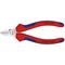  Schneidende Zangen Seitenschneider KNIPEX 70 05 140 Seitenschneider mit Mehrkomponenten-Hüllen verchromt 140 mm 12380440
