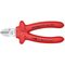  Schneidende Zangen Seitenschneider KNIPEX 70 07 160 Seitenschneider tauchisoliert, VDE-geprüft verchromt 160 mm 12380442