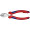  KNIPEX X-Cut® Kompakt-Seitenschneider hochübersetzt KNIPEX 73 05 160 T X-Cut® Kompakt-Seitenschneider mit Mehrkomponenten-Hüllen, mit integrierter Befestigungsöse zum Anbringen einer Absturzsicherung verchromt 160 mm 12380541