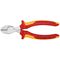  KNIPEX X-Cut® Kompakt-Seitenschneider hochübersetzt KNIPEX 73 06 160 X-Cut® Kompakt-Seitenschneider hochübersetzt isoliert mit Mehrkomponenten-Hüllen, VDE-geprüft verchromt 160 mm 12380538