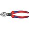  Schneidende Zangen KNIPEX 73 72 180 F TwinForce® Hochleistungs-Seitenschneider mit Öffnungsfeder mit Mehrkomponenten-Hüllen schwarz atramentiert 180 mm 12380305