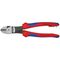  Schneidende Zangen Kraft-Seitenschneider KNIPEX 74 22 200 T Kraft-Seitenschneider mit Mehrkomponenten-Hüllen, mit integrierter Befestigungsöse zum Anbringen einer Absturzsicherung schwarz atramentiert 200 mm 12380476